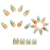 12 Sizes-24 Pcs Press On Nails Y1935
