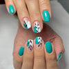 12 Sizes-24 Pcs Press On Nails W713