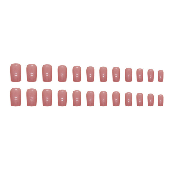 12 Sizes-24 Pcs Press On Nails CF041