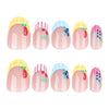 12 Sizes-24 Pcs Press On Nails JP3963