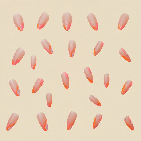 12 Sizes-24 Pcs Press On Nails Y162