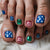 12 Sizes-24 Pcs Press On Nails Y1089