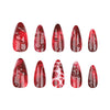 12 Sizes-24 Pcs Press On Nails JP3412