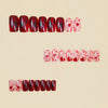 12 Sizes-24 Pcs Press On Nails Y1669