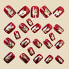 12 Sizes-24 Pcs Press On Nails Y779