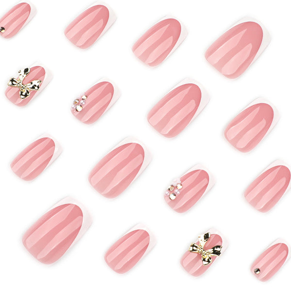 12 Sizes-24 Pcs Press On Nails JP4298