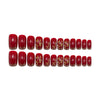 12 Sizes-24 Pcs Press On Nails Y1598