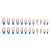 12 Sizes-24 Pcs Press On Nails Y178