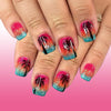 12 Sizes-24 Pcs Press On Nails C1679