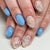 12 Sizes-24 Pcs Press On Nails W1186
