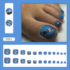 12 Sizes-24 Pcs Press On Nails F051