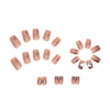 12 Sizes-24 Pcs Press On Nails Z489