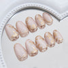 12 Sizes-24 Pcs Press On Nails W1895