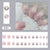 12 Sizes-24 Pcs Press On Nails R441