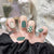 12 Sizes-24 Pcs Press On Nails R255