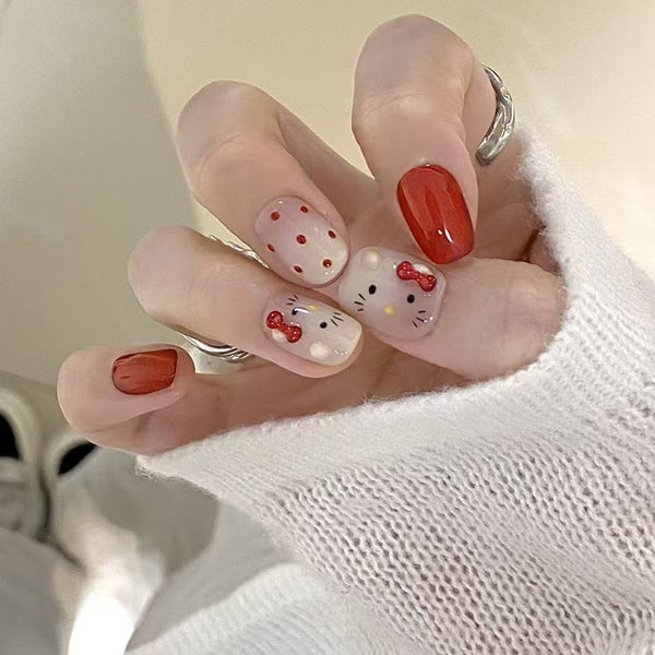 15 Sizes-30 PcsPress On Nails My271