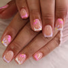 12 Sizes-24 Pcs Press On Nails Y1529