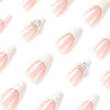 12 Sizes-24 Pcs Press On Nails JP2412