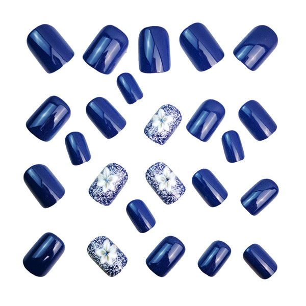 12 Sizes-24 Pcs Press On Nails Y1433
