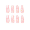 12 Sizes-24 Pcs Press On Nails JP1149