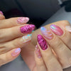 12 Sizes-24 Pcs Press On Nails W1793