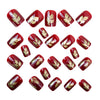12 Sizes-24 Pcs Press On Nails Y1714-2