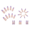 12 Sizes-24 Pcs Press On Nails Z179
