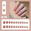 12 Sizes-24 Pcs Press On Nails R162