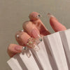 12 Sizes-24 Pcs Press On Nails Z053