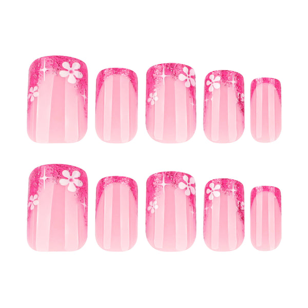 12 Sizes-24 Pcs Press On Nails JP3936