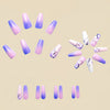 12 Sizes-24 PcsPress On Nails Y513