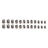12 Sizes-24 Pcs Press On Nails W1053