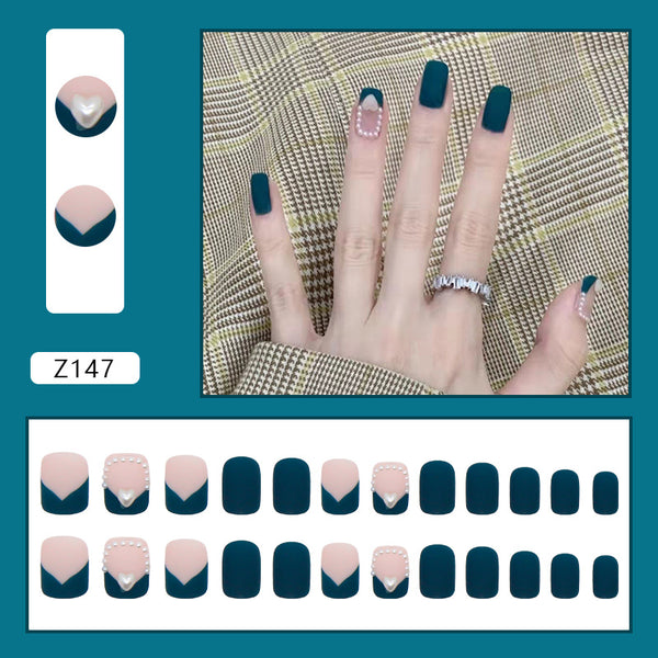 12 Sizes-24 Pcs Press On Nails Z122