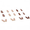 12 Sizes-24 Pcs Press On Nails R279