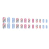 12 Sizes-24 Pcs Press On Nails W819