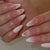 12 Sizes-24 Pcs Press On Nails C1353