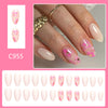 12 Sizes-24 Pcs Press On Nails C955