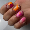 12 Sizes-24 Pcs Press On Nails C035