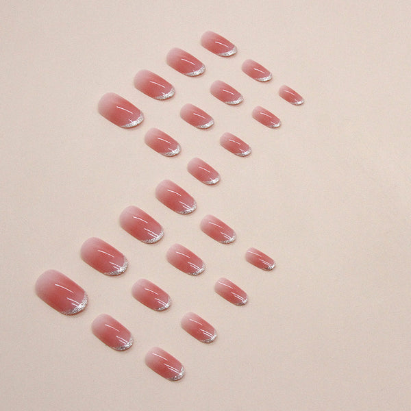 12 Sizes-24 Pcs Press On Nails W1235