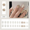 12 Sizes-24 Pcs Press On Nails Z583