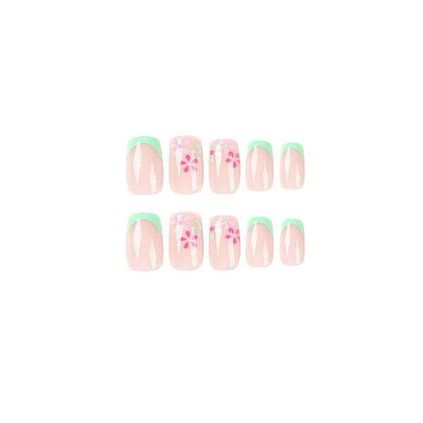 12 Sizes-24 Pcs Press On Nails JP2533