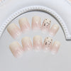 12 Sizes-24 Pcs Press On Nails R966