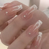 12 Sizes-24 Pcs Press On Nails JP2603