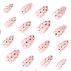 12 Sizes-24 Pcs Press On Nails JP4225