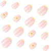12 Sizes-24 Pcs Press On Nails JP4197