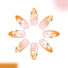 12 Sizes-24 Pcs Press On Nails C1559