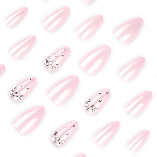 12 Sizes-24 Pcs Press On Nails JP4091