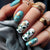 12 Sizes-24 Pcs Press On Nails Y545