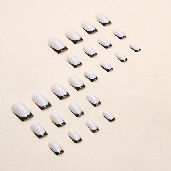 12 Sizes-24 PcsPress On Nails W425