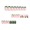 12 Sizes-24 Pcs Press On Nails JP3031